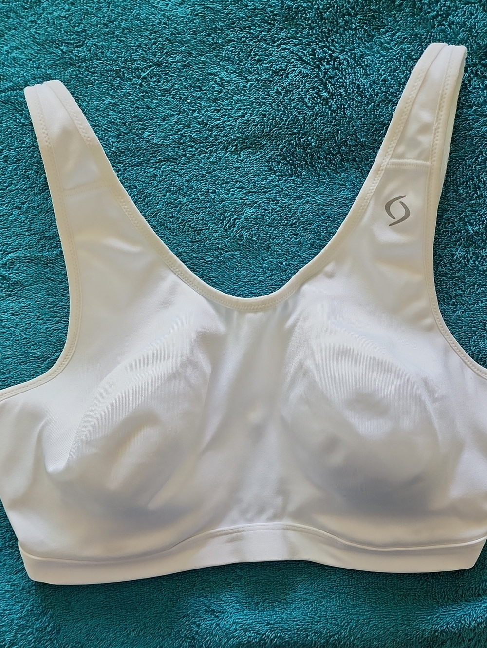 Moving Comfort White Sports Bra